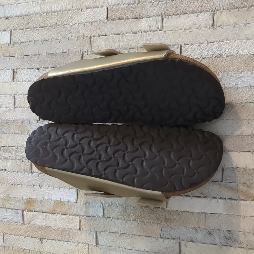 Birkenstock Women's Arizona Gold Sandals - Picture 7 of 8